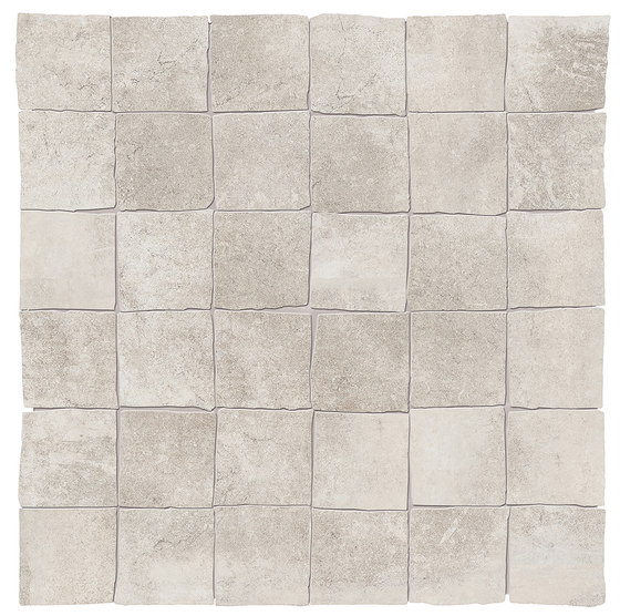 Petra Mosaico Petra 5x5 Grey | Ceramic mosaics | EMILGROUP