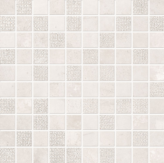 Statale 9 Mosaico Bianco Calce | Mosaici ceramica | EMILGROUP