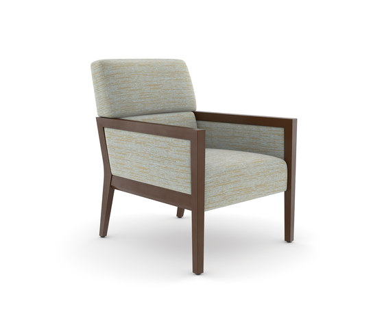 Edge Lounge Chair, Closed Arm | Sillones | Trinity Furniture