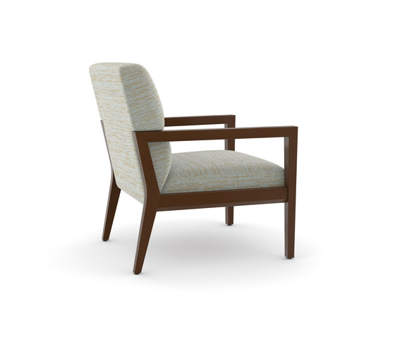 Edge Lounge Chair, Open Arm | Poltrone | Trinity Furniture