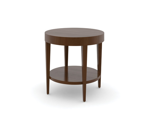 Edge Table, Round Occasional Table / Veneer Face | Tavolini alti | Trinity Furniture