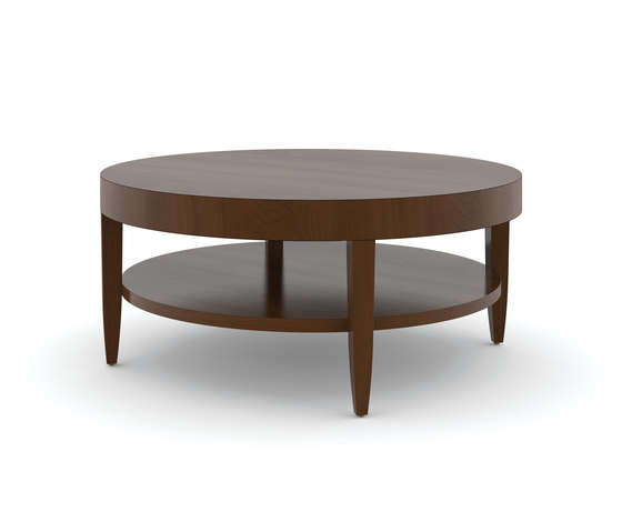 Edge Table, Round Coffee Table / Veneer Face | Tavolini bassi | Trinity Furniture
