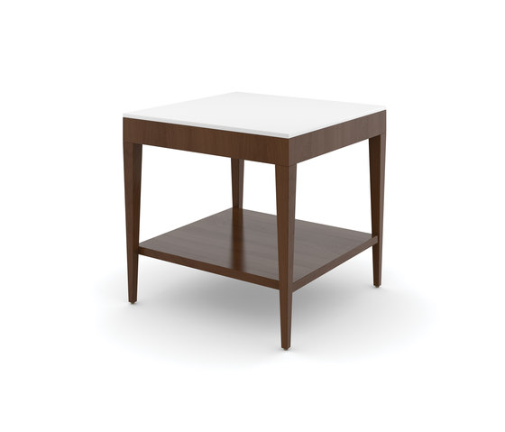 Edge Table, Square Occasional Table / Corian Face | Tavolini alti | Trinity Furniture