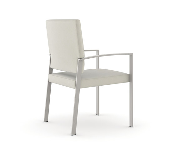 Steel High Back Side Chair / Powder Coated Steel Frame | Sedie | Trinity Furniture