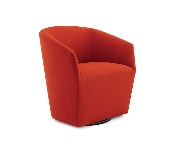 Swerve Lounge Chair / Self-Return 360˚ Swivel Base | Fauteuils | Trinity Furniture