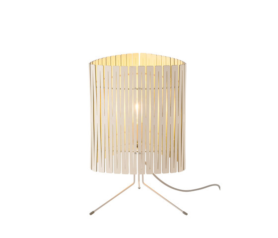 Kerflight T3 Table Lamp Whitewash | Lámparas de sobremesa | Graypants