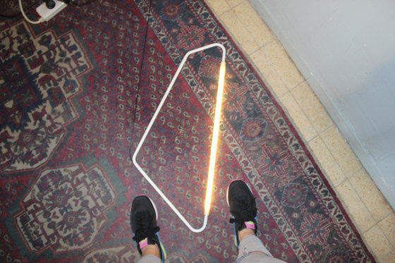 Light Object 004 single | white finish | Table lights | Naama Hofman Light Objects