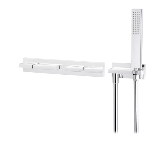 Andrew | Concealed bath and shower mixer, 3-way | Bath taps | rvb