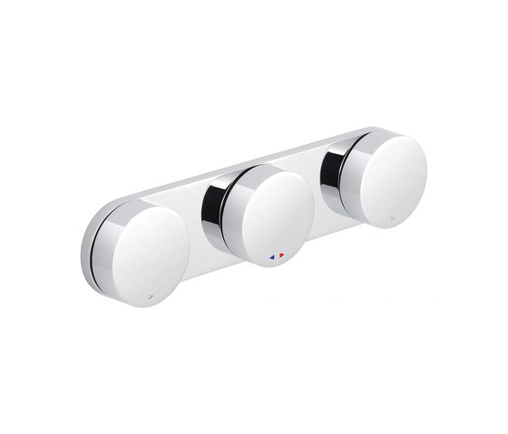 Tune | Concealed shower thermostat with 2 valves | Shower controls | rvb