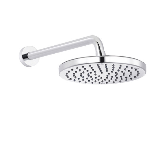 Tune | Round rotating headshower Ø 200mm, with arm | Shower controls | rvb
