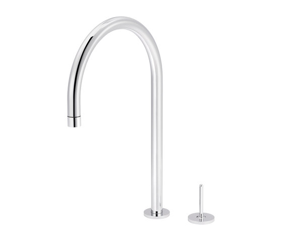 Plug | Single-lever kitchen mixer with pull-out mousseur | Rubinetterie cucina | rvb