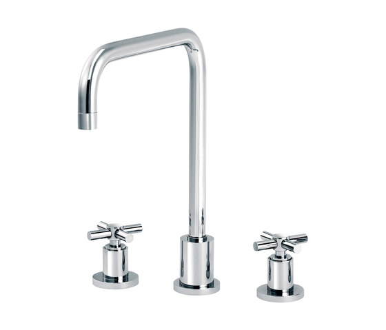 Sully | 3-hole kitchen mixer, spout in U | Rubinetterie cucina | rvb