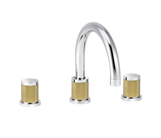 Flamant Docks | 3-hole sink mixer, with waste | Grifería para lavabos | rvb
