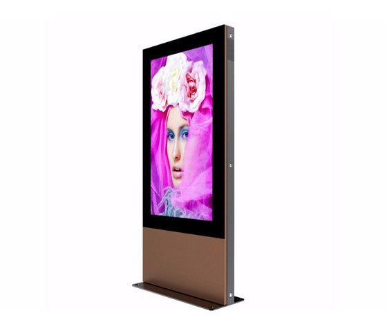 Freestanding 43" Outdoor Digital Signage | Werbe Displays | ProofVision
