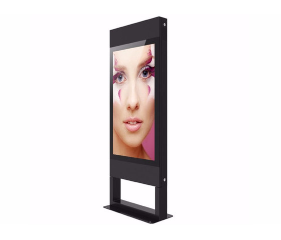 Freestanding 55" Outdoor Digital Signage | Werbe Displays | ProofVision