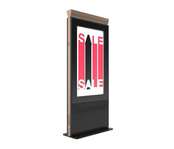 Freestanding 65" Outdoor Digital Signage | Advertising displays | ProofVision