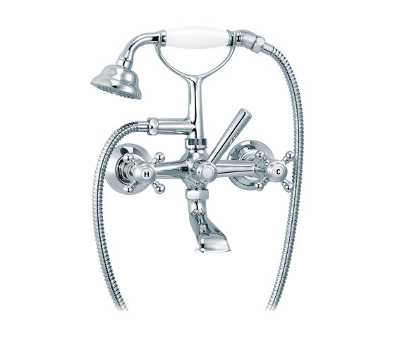 1920-1921 | Bath shower mixer, high fork | Grifería para bañeras | rvb