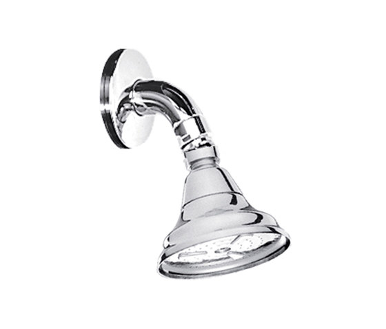 Classic | Head shower with swivel ball and arm | Shower controls | rvb