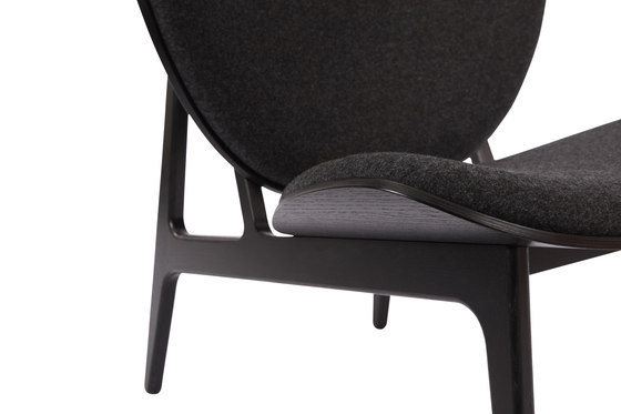 Elephant Chair, Black / Wool: Coal Grey 068 | Sessel | NORR11