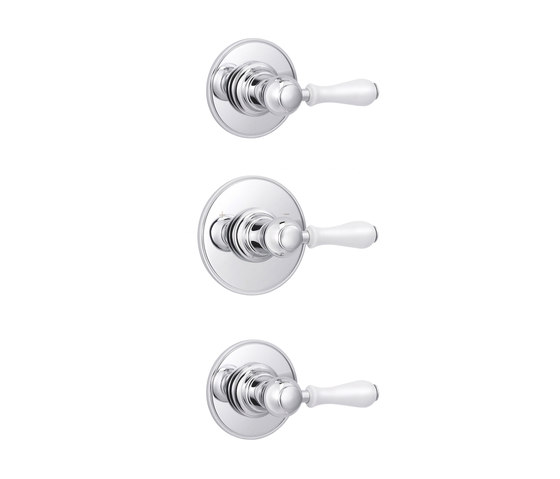 Flamant Butler | Concealed shower thermostat with 2 valves | Grifería para duchas | rvb