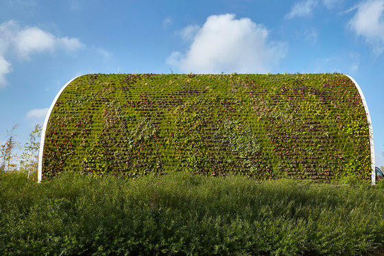 Live Panel vertical garden | Green facades | Freund