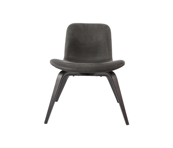 Goose Lounge Chair, Black / Vintage Leather Anthracite 21003 | Fauteuils | NORR11