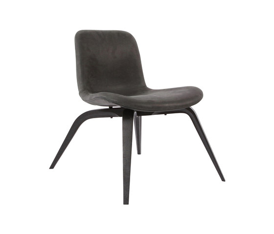 Goose Lounge Chair, Black / Vintage Leather Anthracite 21003 | Armchairs | NORR11