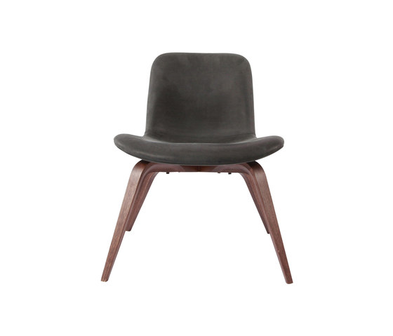 Goose Lounge Chair, Dark Stained / Vintage Leather Anthracite 21003 | Fauteuils | NORR11