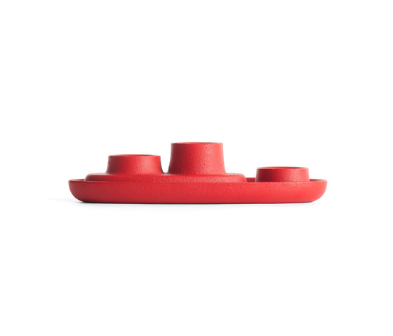 Aye Aye! Candle holder, Achtung red | Candelabros | EMKO PLACE