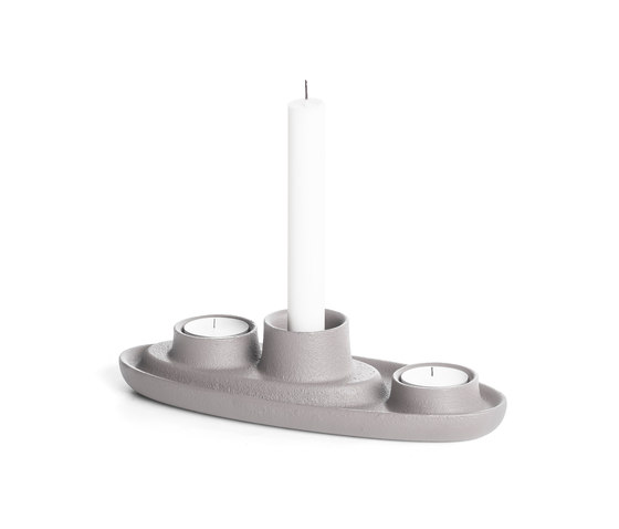 Aye Aye! Candle holder, Steam puffs grey | Candlesticks / Candleholder | EMKO PLACE