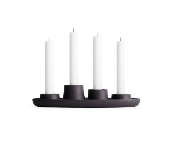 Aye Aye! Candle holder, Coal black | Candlesticks / Candleholder | EMKO PLACE