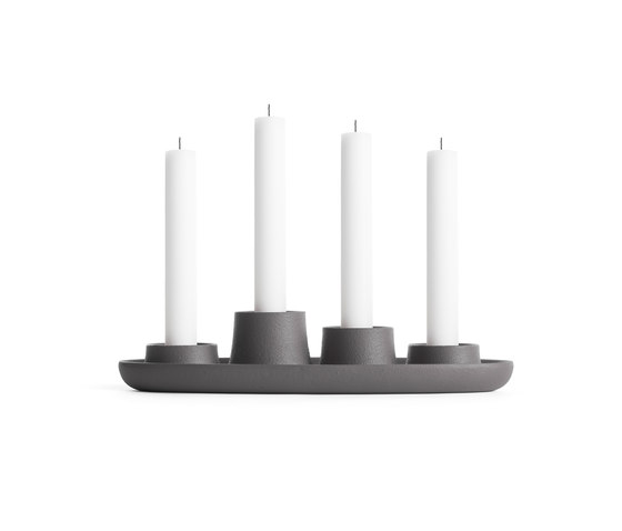 Aye Aye! Candle holder, Iron sky grey | Candlesticks / Candleholder | EMKO PLACE