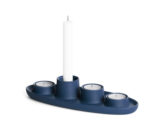 Aye Aye! Kerzenhalter , blau | Kerzenständer / Kerzenhalter | EMKO PLACE