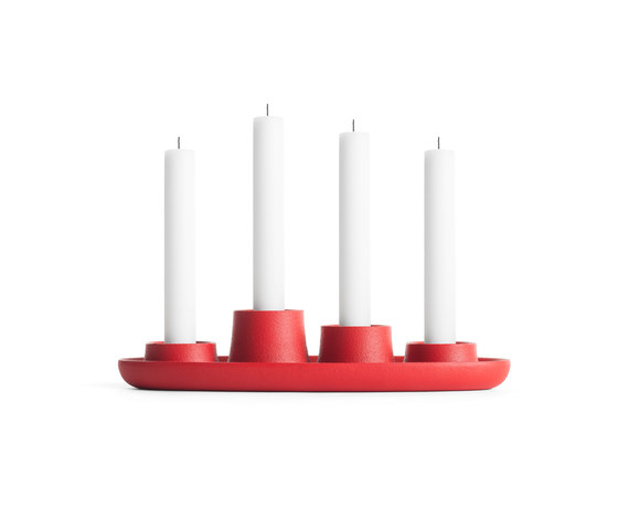 Aye Aye! Kerzenhalter , rot | Kerzenständer / Kerzenhalter | EMKO PLACE