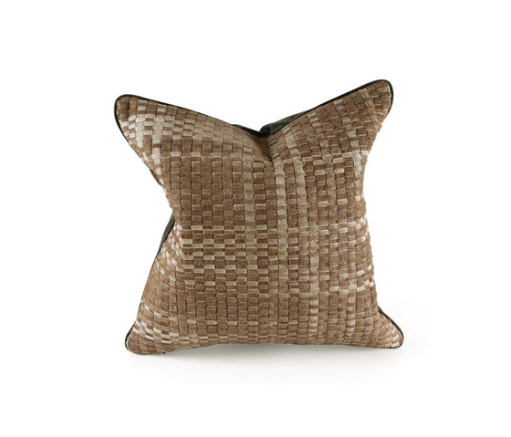 Taos Woven Hide Pillow | Cushions | Pfeifer Studio