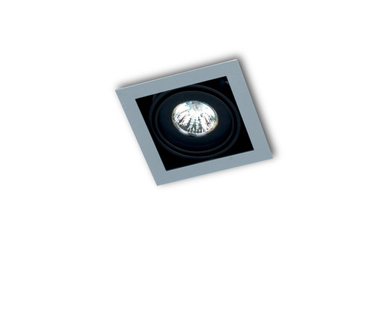 PICCOLO FRAME SINGLE 1X  MR16 ≤ 50W / LED MR16 12V | Lámparas empotrables de techo | Orbit