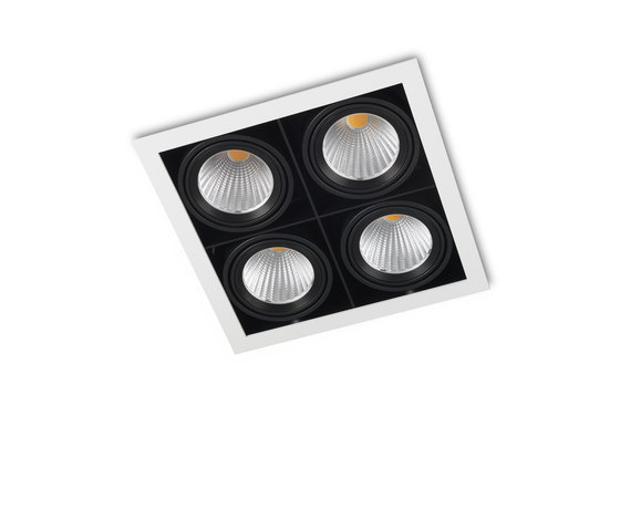 PICCOLO FRAME SQUARE 4X COB LED | Lámparas empotrables de techo | Orbit