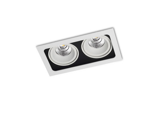 PICCOLO FRAME DEEP DOUBLE 2X CONE COB LED | Recessed ceiling lights | Orbit