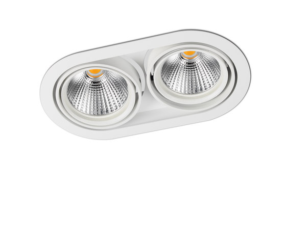 RONDO DOUBLE 2X COB LED | Lampade soffitto incasso | Orbit