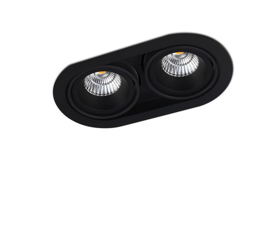 MINI RONDO DOUBLE 2X CONE COB LED | Recessed ceiling lights | Orbit