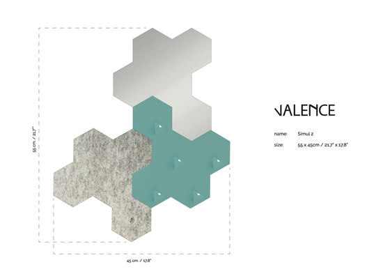 Simul 2 | Sound absorbing wall systems | Valence Design