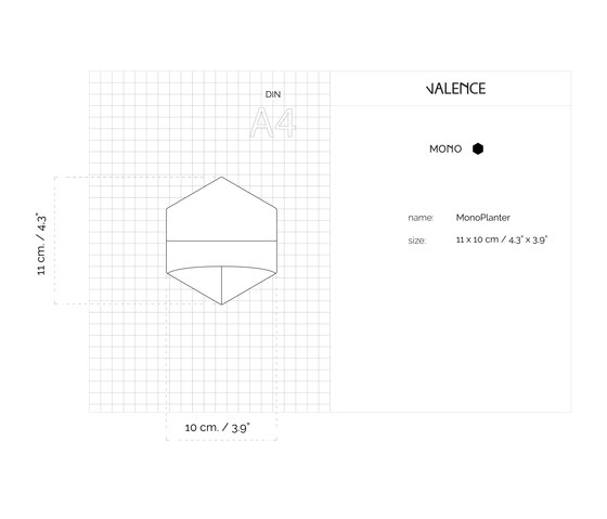MonoPlanter | MarbleArt | Maceteros | Valence Design