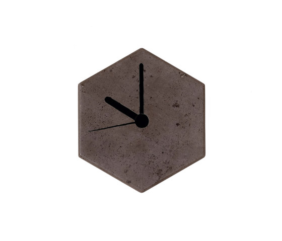 MonoClock | Concrete Dark Grey | Clocks | Valence Design