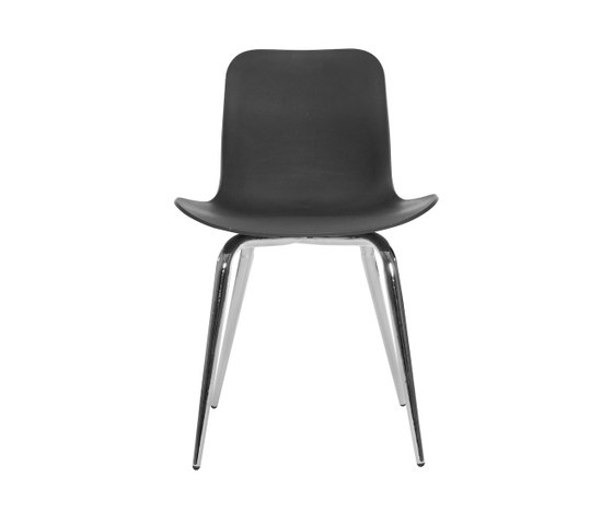 Langue Avantgarde Dining Chair, Chrome / Anthracite Black | Sedie | NORR11