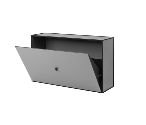 Frame Shoe Cabinet, Dark Grey | Cabinets | Audo Copenhagen