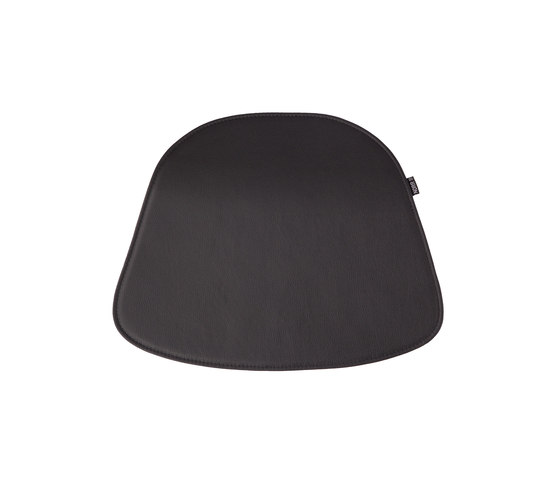 Langue Seat Cushion, Leather: Premium Leather Black 41599 | Coussins d'assise | NORR11