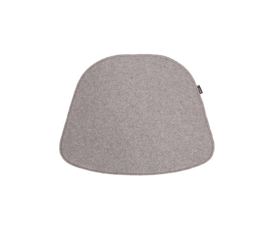 Langue Seat Cushion, Wool: Stone | Sitzauflagen / Sitzkissen | NORR11