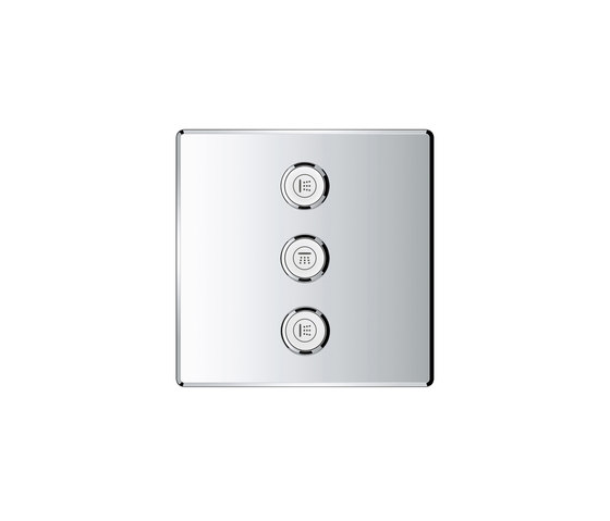 Grohtherm SmartControl Placa con triple llave de paso | Grifería para duchas | GROHE