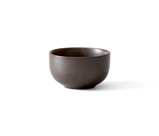 New Norm Bowl | Ø7,5 cm Dark Glazed | Geschirr | Audo Copenhagen