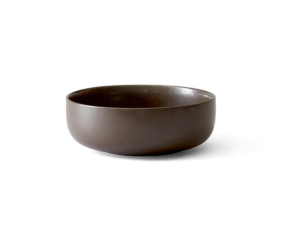 New Norm Bowl | Ø17,5 cm Dark Glazed | Dinnerware | Audo Copenhagen